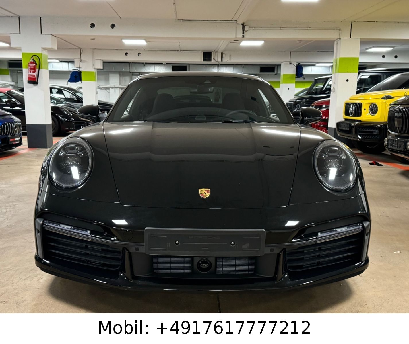 Fahrzeugabbildung Porsche 911 TURBO S COUPE BLACK CARBON LIFT BOSE NEW FUL