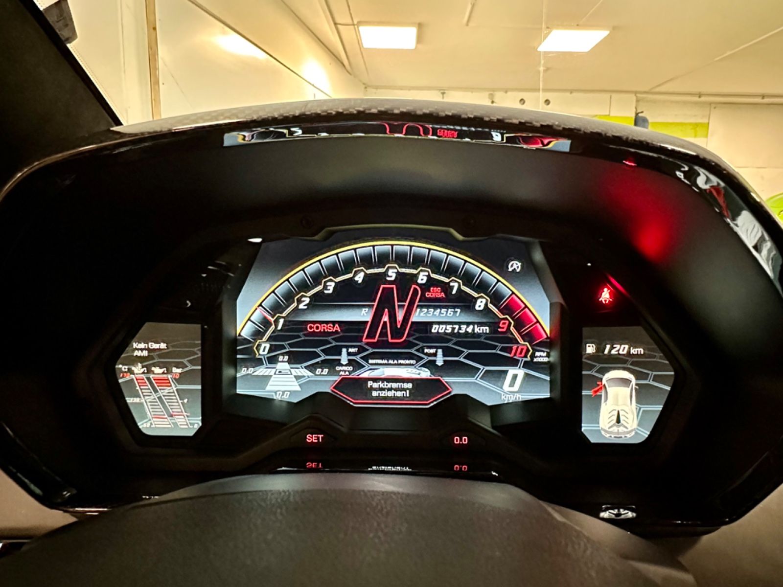 Fahrzeugabbildung Lamborghini AVENTADOR SVJ 10F900 CARBON LIFT SENSONUM FULL!