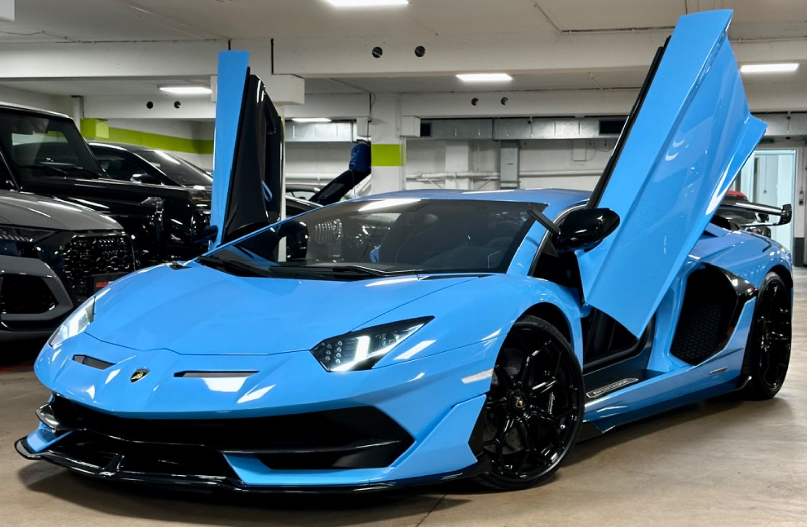 Fahrzeugabbildung Lamborghini AVENTADOR SVJ 10F900 CARBON LIFT SENSONUM FULL!