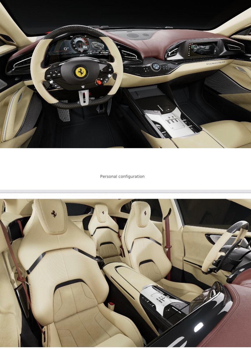 Fahrzeugabbildung Ferrari PUROSANGUE V12 CARBONPACK EXT&INT PANO PR25 FULL