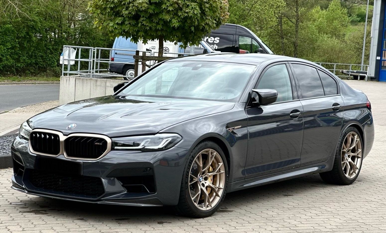 BMW M5 CS CARBON CERAMIC 1HAND 75KM NEUWAGEN SAMMLER