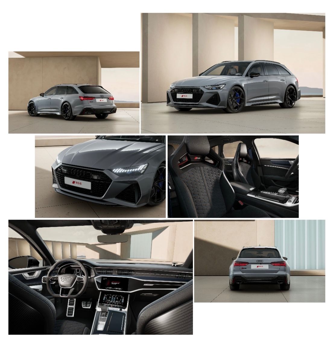 Audi RS6 PERFORMANCE SCHALENSITZE CERAMIC B&O 25 FULL