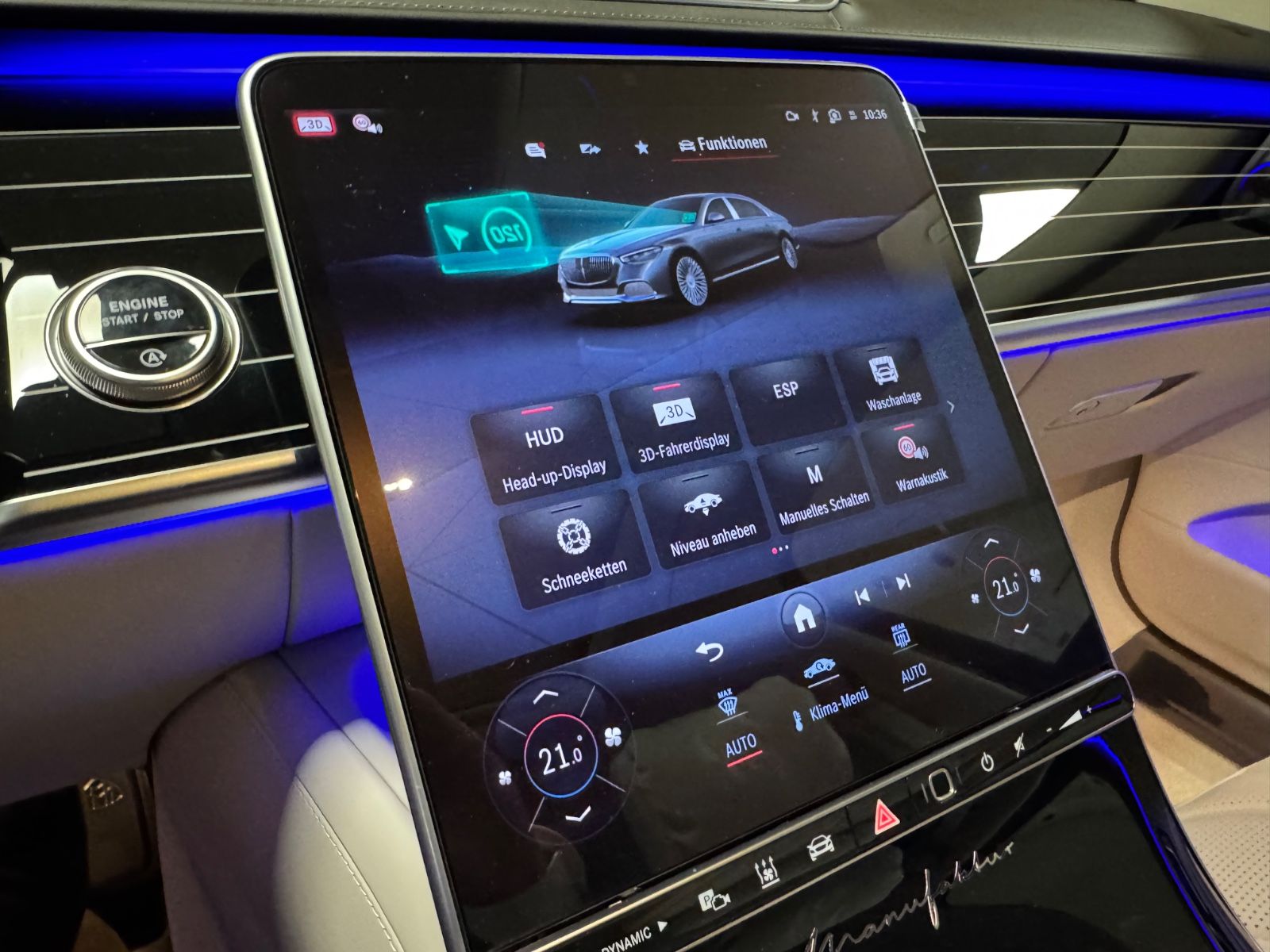 Fahrzeugabbildung Mercedes-Benz S 580 MAYBACH EXCUTIVE FIRSTCLASS TV MASSAG FULL