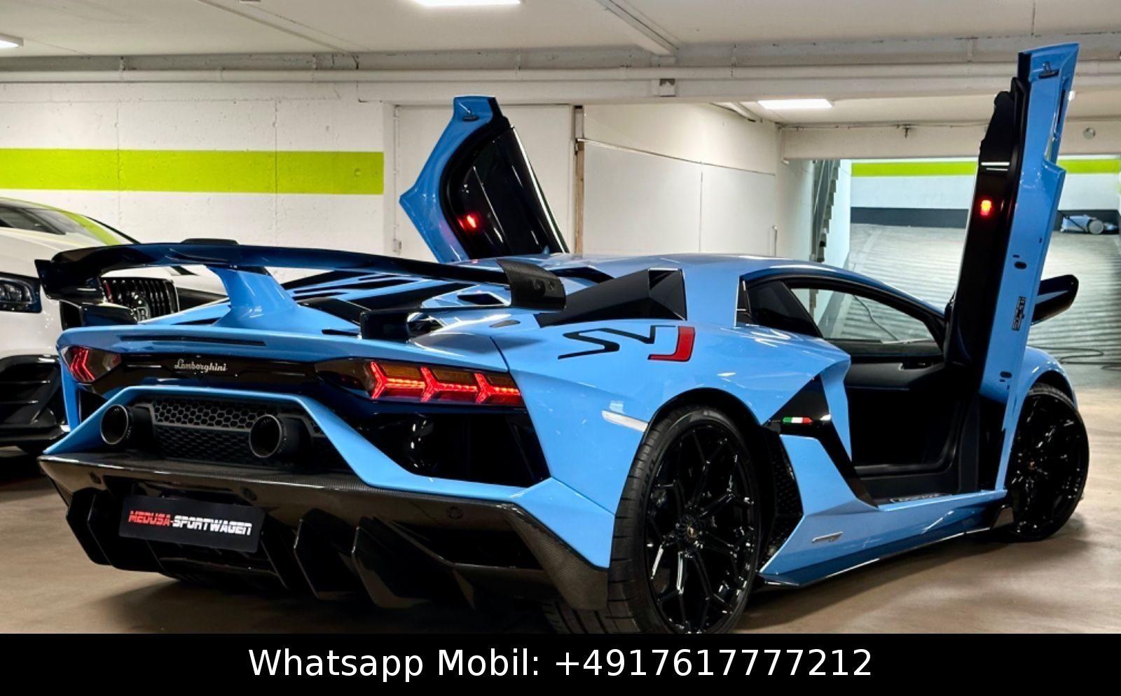 Fahrzeugabbildung Lamborghini AVENTADOR SVJ 10F900 CARBON LIFT SENSONUM FULL!