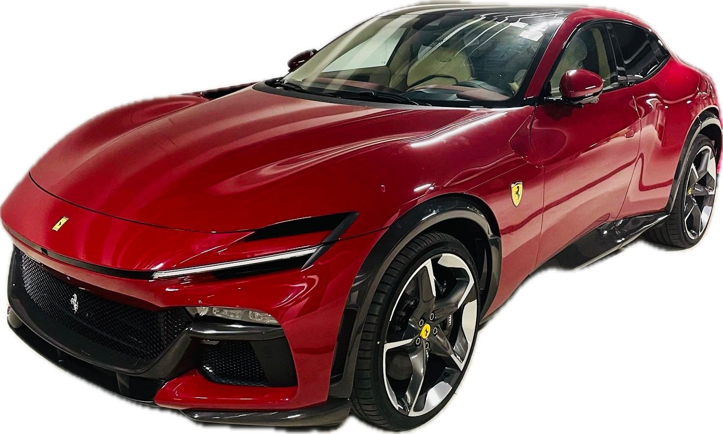 Ferrari PUROSANGUE V12 RED EXT CREMA INT CARBON FULLOPT!