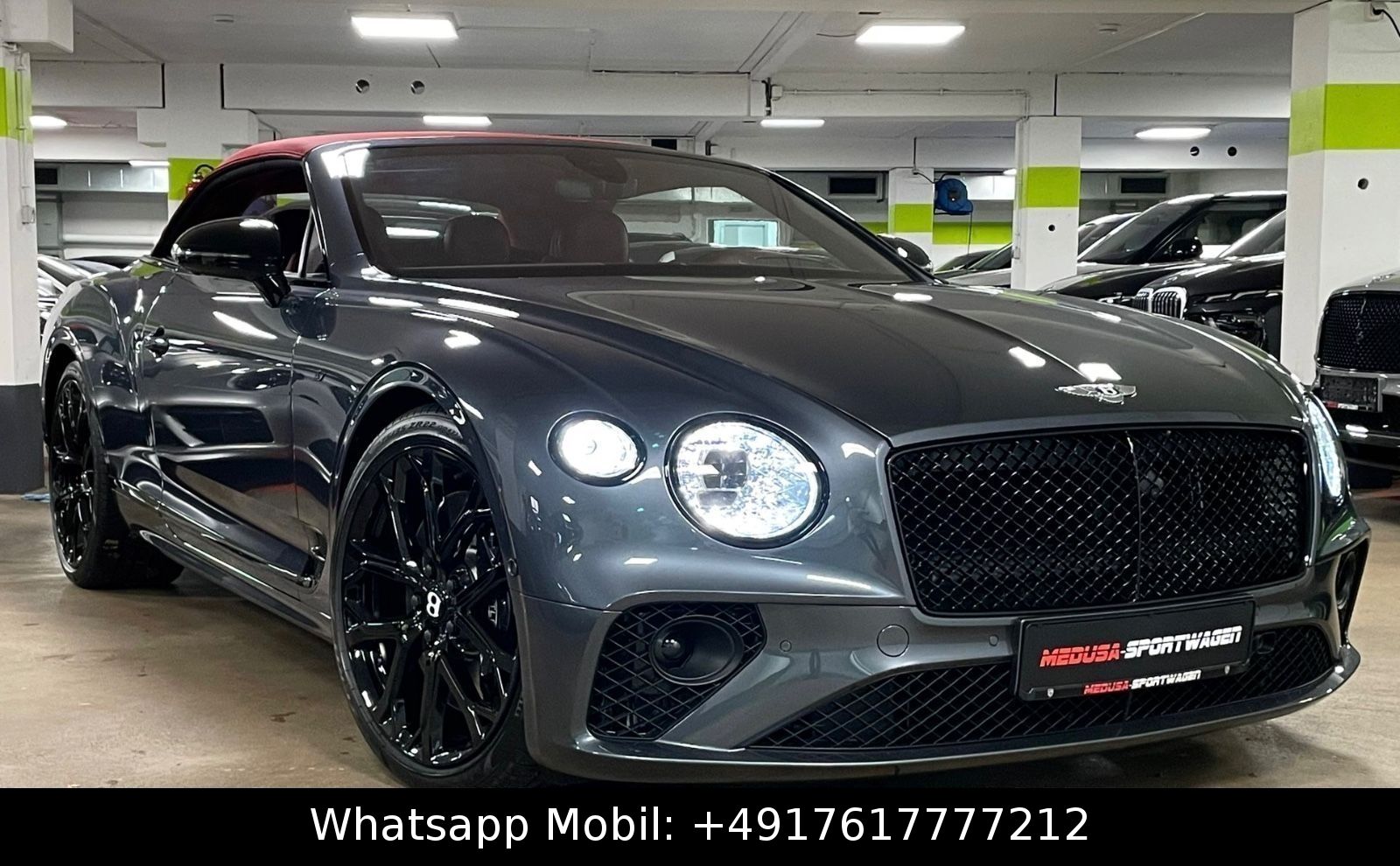 Fahrzeugabbildung Bentley CONTINENTAL GTC V8 S MULLINER CARBON FULLOPTION!