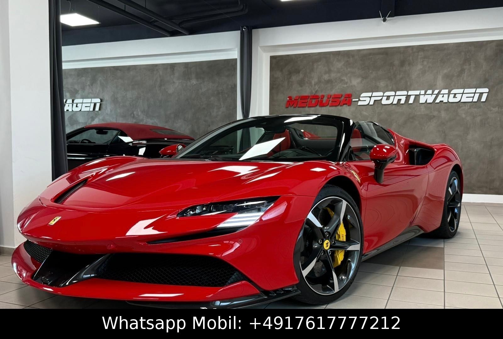 Ferrari SF90 SPIDER CARBON INT&EXT RED INT JBL FULLOPT!