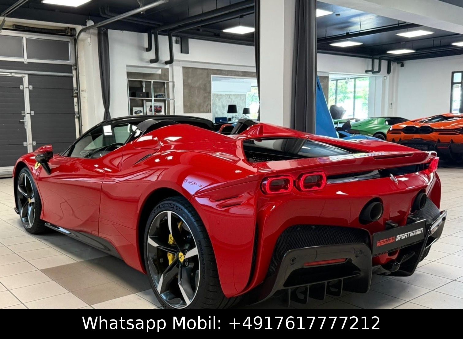 Fahrzeugabbildung Ferrari SF90 SPIDER CARBON INT&EXT RED INT JBL FULLOPT!