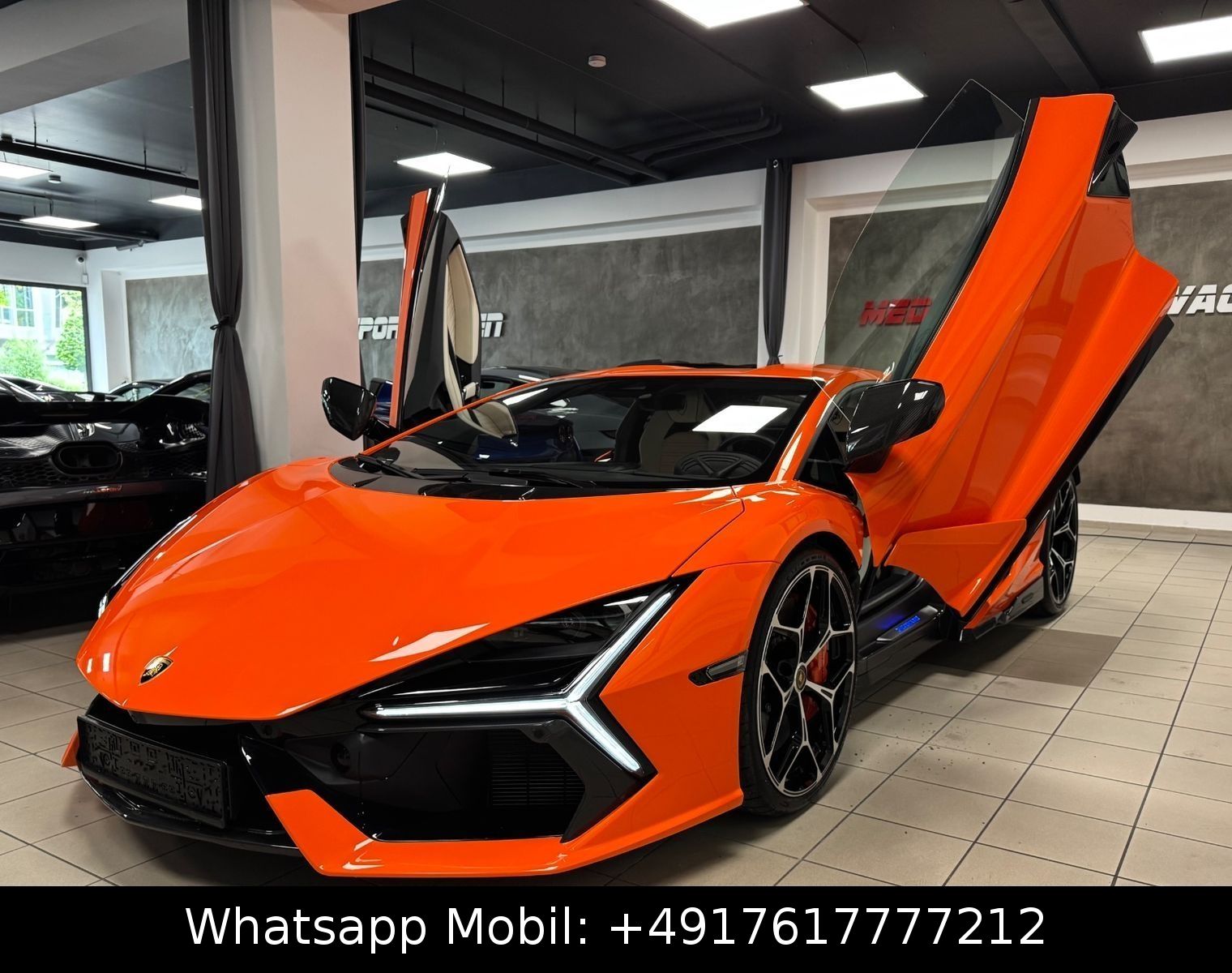 Lamborghini REVUELTO PERSONUM ORANGE CARBON EXT&INT 25 FULL!