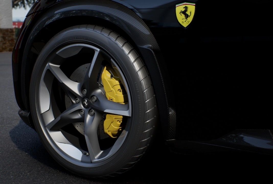 Fahrzeugabbildung Ferrari PUROSANGUE CARBON EXT&INT MASSAGE PANO MY26 FULL