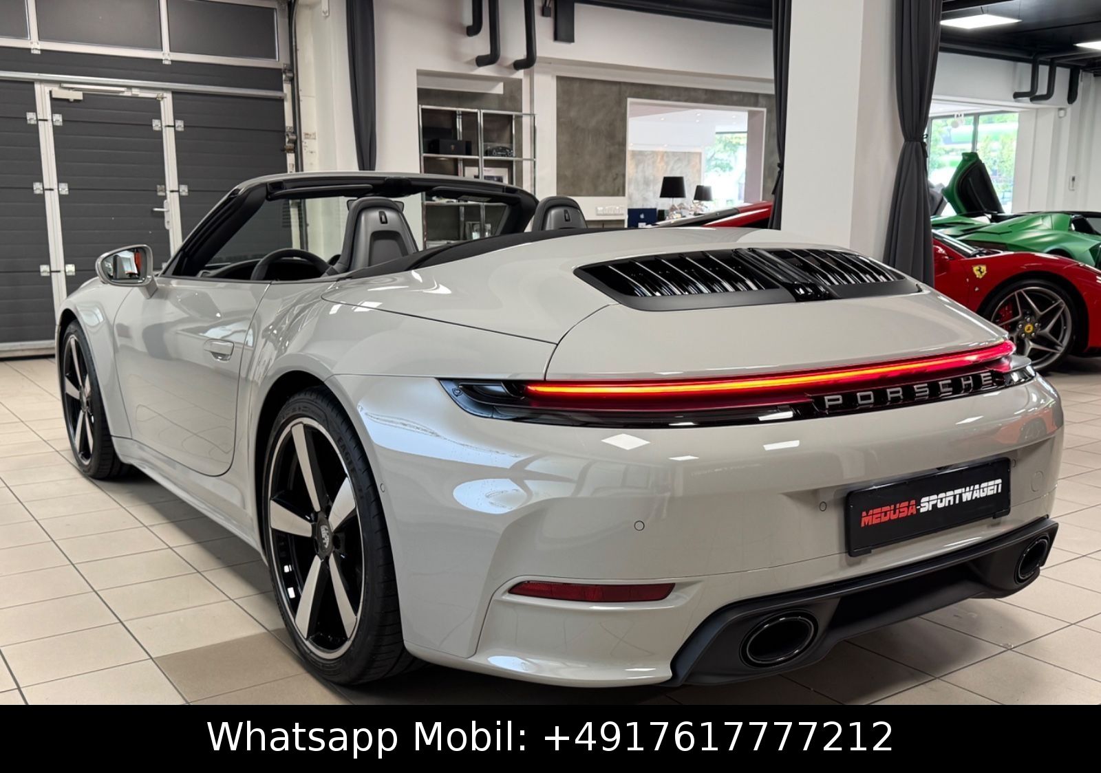 Fahrzeugabbildung Porsche 992 CARRERA CABRIO FACELIFT SPORTDESIGN BOSE NEW