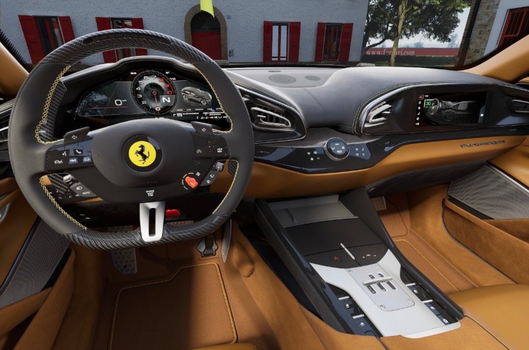 Fahrzeugabbildung Ferrari PUROSANGUE CARBON MASSAGE PANO PR26 LIFT READY!