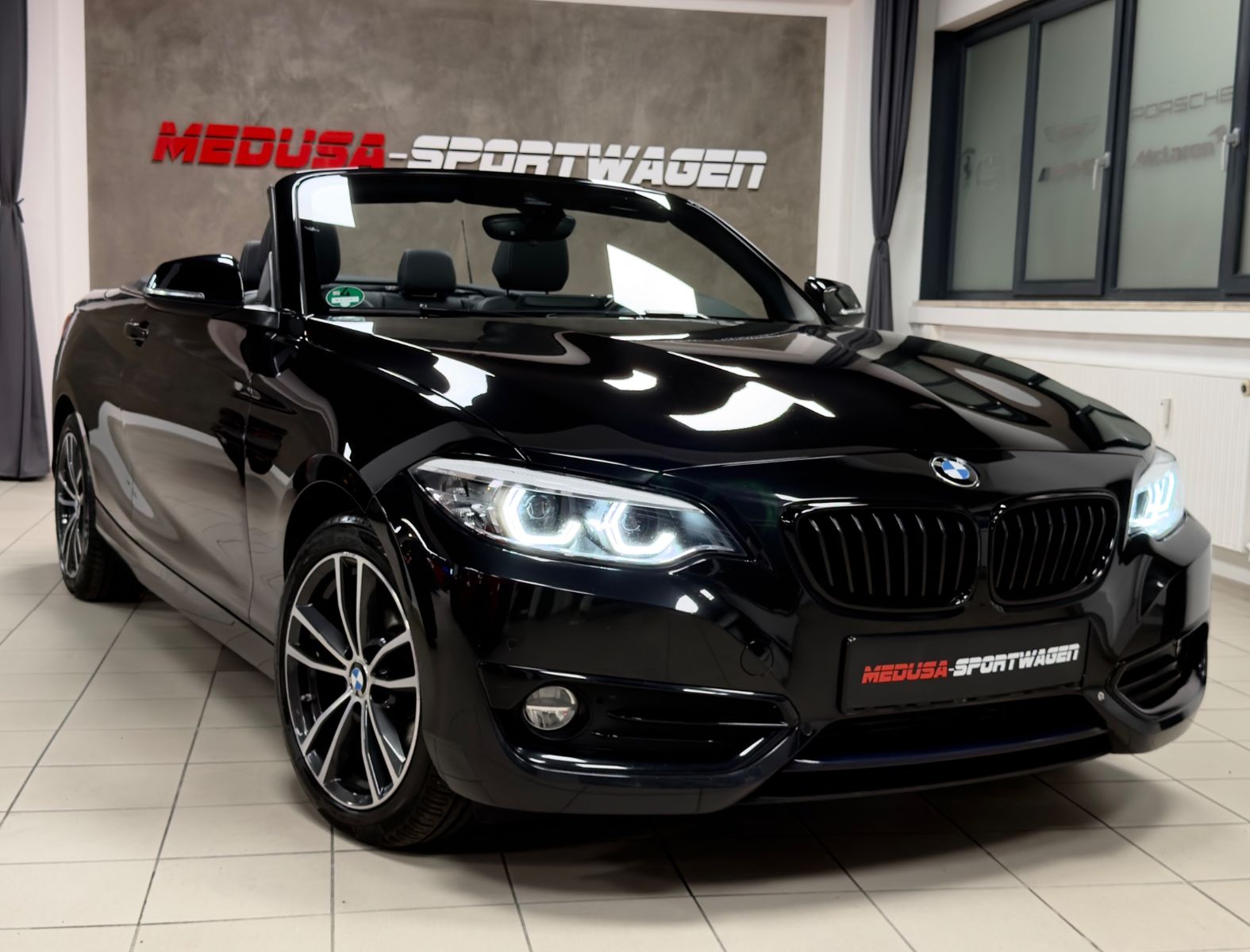 BMW 220 d CABRIO SPORT LINE LEDER NAVI BUSINESS PACK