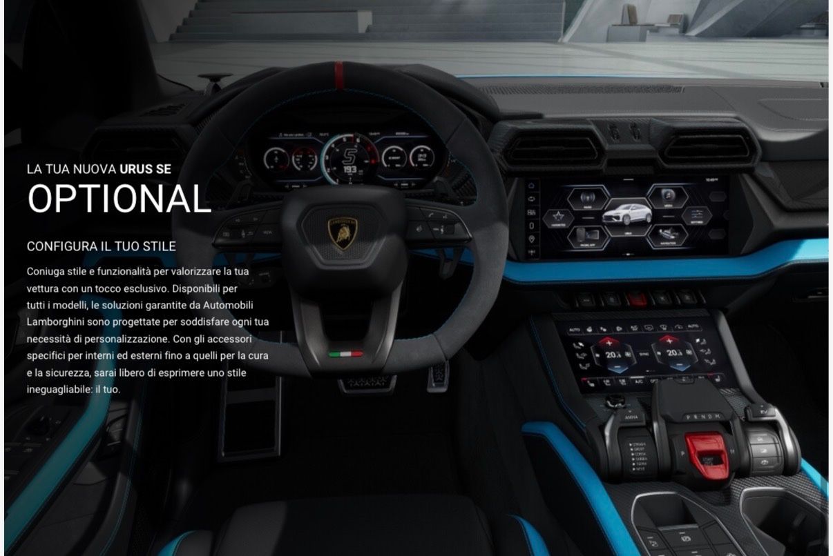 Fahrzeugabbildung Lamborghini URUS SE BIG-CARBONPACK B&O MASSAGE PR26 FULLOPT!