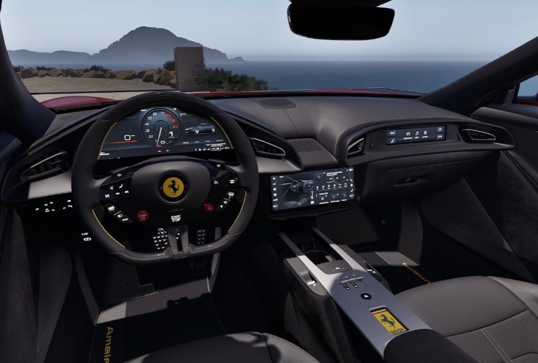 Fahrzeugabbildung Ferrari Andere AMALFI CARBON MASSAGE PDISPLAY PR26 READY