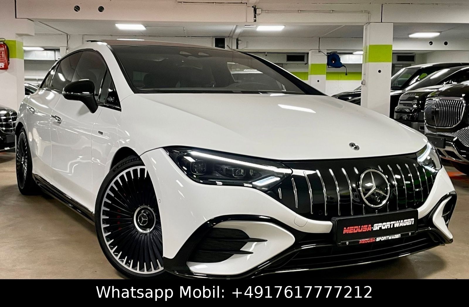 Mercedes-Benz EQE AMG 43 4M HYPERSCREEN CARBON NIGHTPACK FULL!