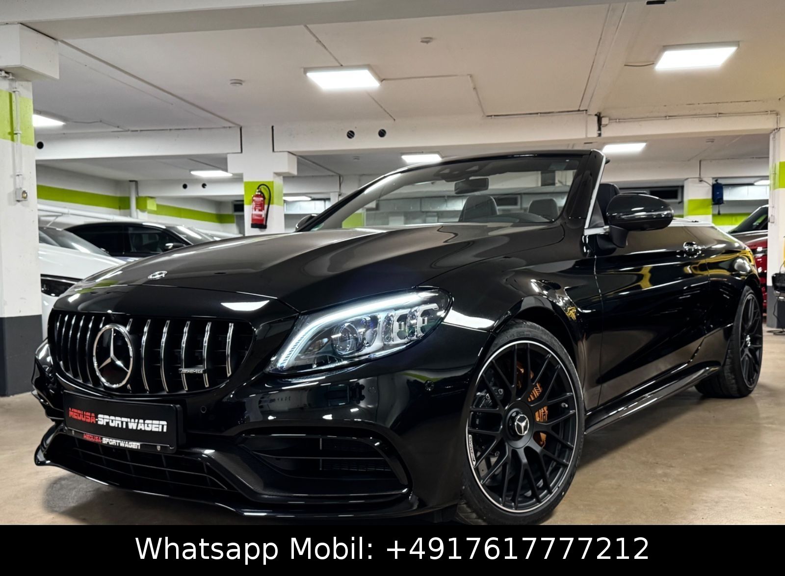 Fahrzeugabbildung Mercedes-Benz C 63 S AMG CABRIO CARBON EXT&INT CERAMIC FULLOPT