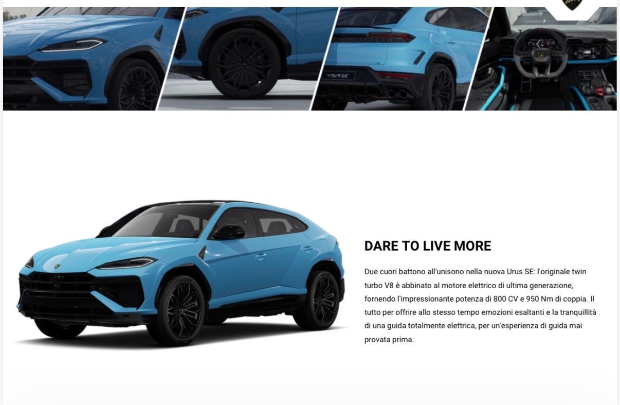 Fahrzeugabbildung Lamborghini URUS SE BIG-CARBONPACK B&O MASSAGE PR26 FULLOPT!