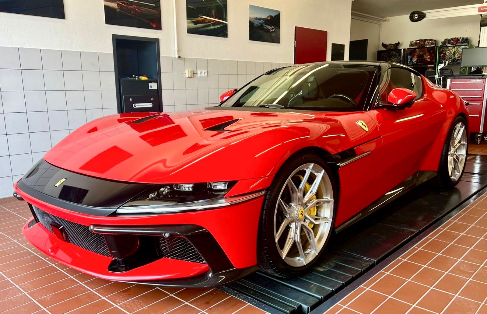 Ferrari 12 CILINDRI NOVITEC UNIQUE CARBON LIFT JBL FULL!