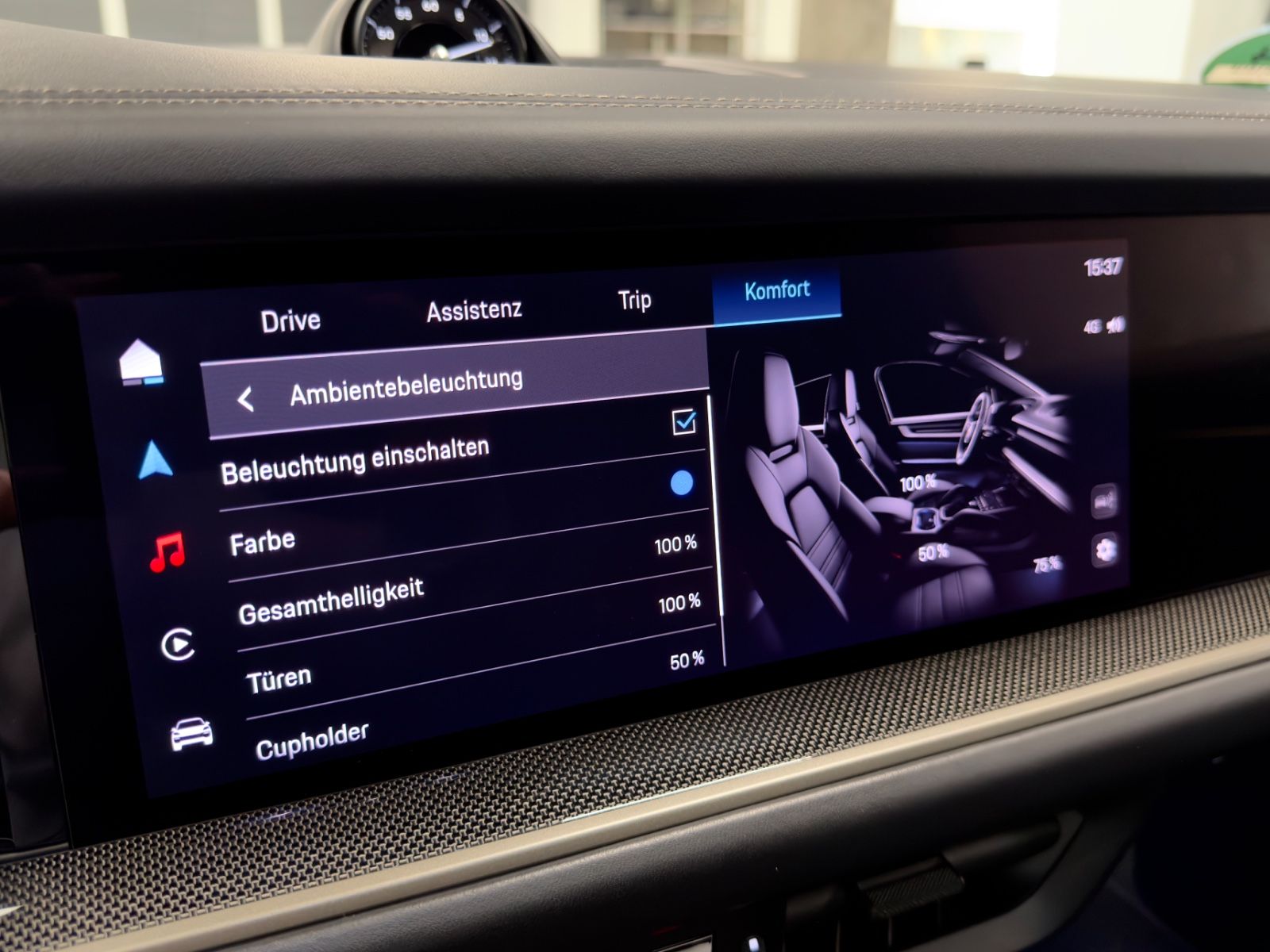 Fahrzeugabbildung Porsche CAYENNE COUPE TURBO E-HYBRID CERAMIC CARBON FULL