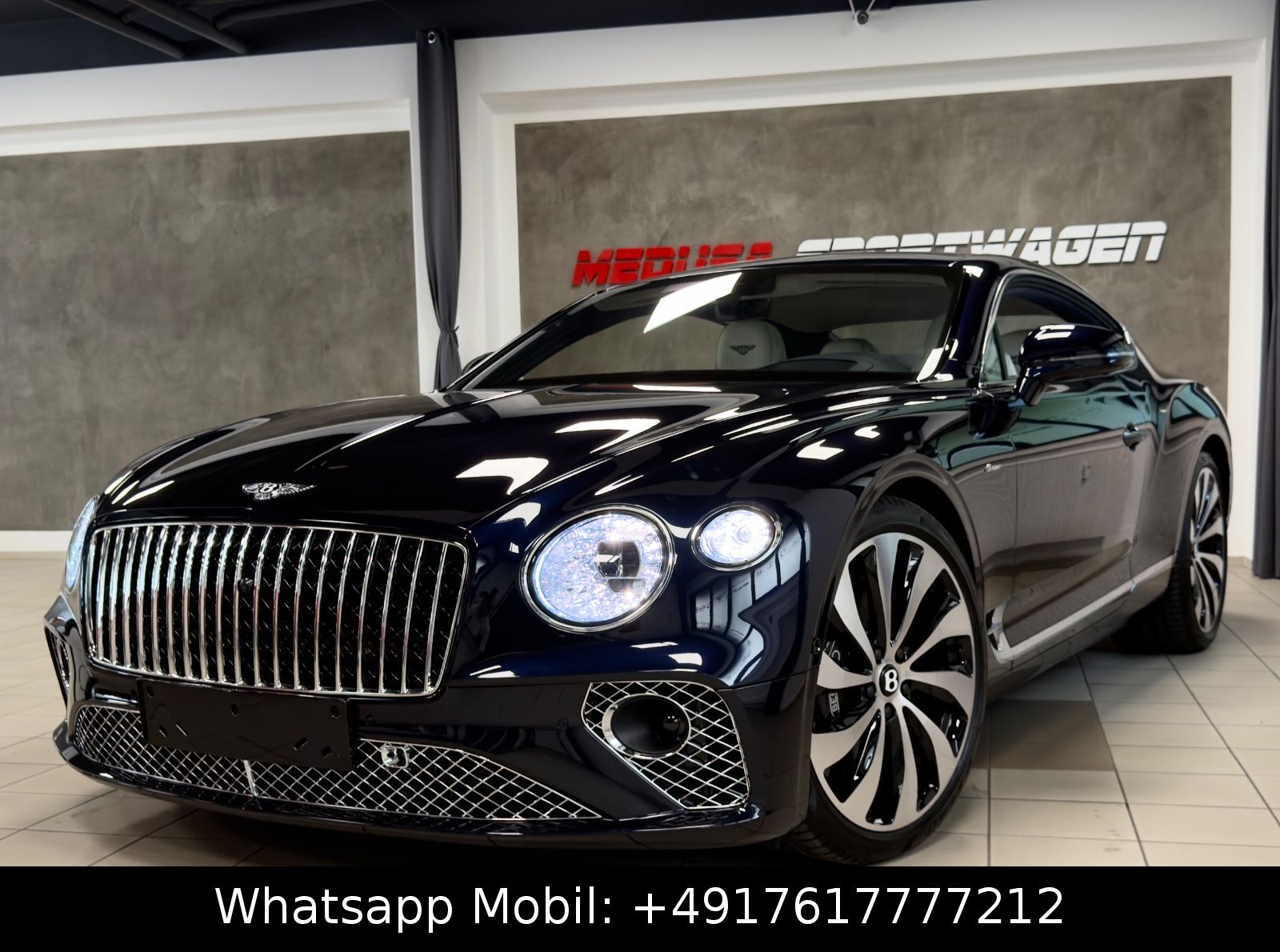 Fahrzeugabbildung Bentley CONTINENTAL GT AZURE V8 MULLINER NAIM PANO NEW!