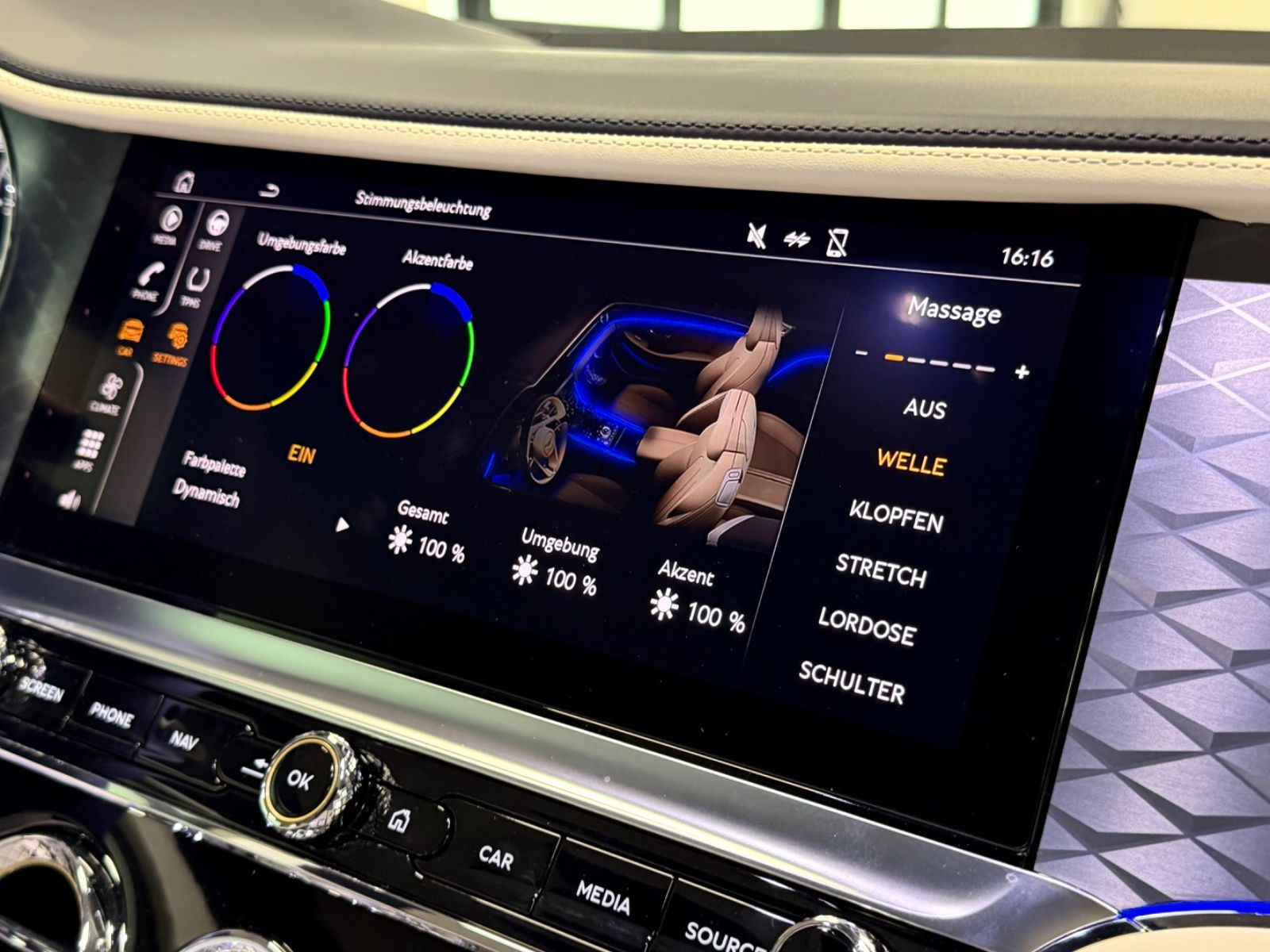 Fahrzeugabbildung Bentley CONTINENTAL GT AZURE V8 MULLINER NAIM PANO NEW!