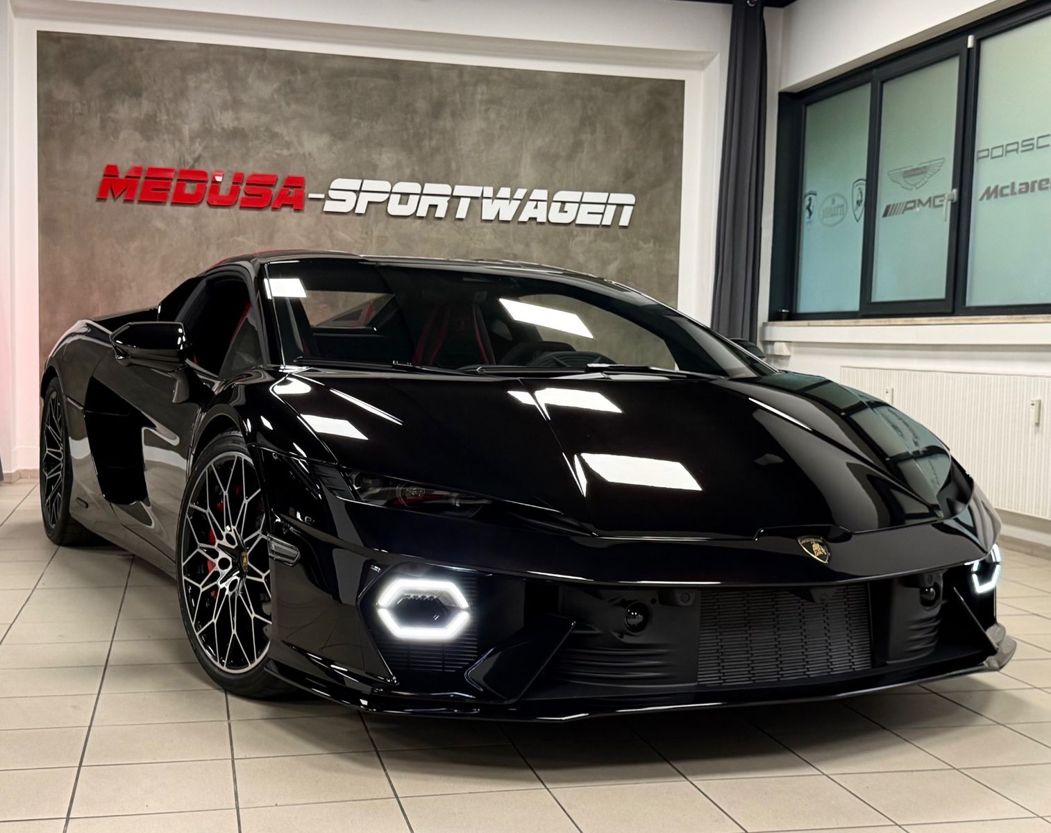 Lamborghini TEMERARIO NERO SONUS P-DISPLAY LIFT PR26 READY!