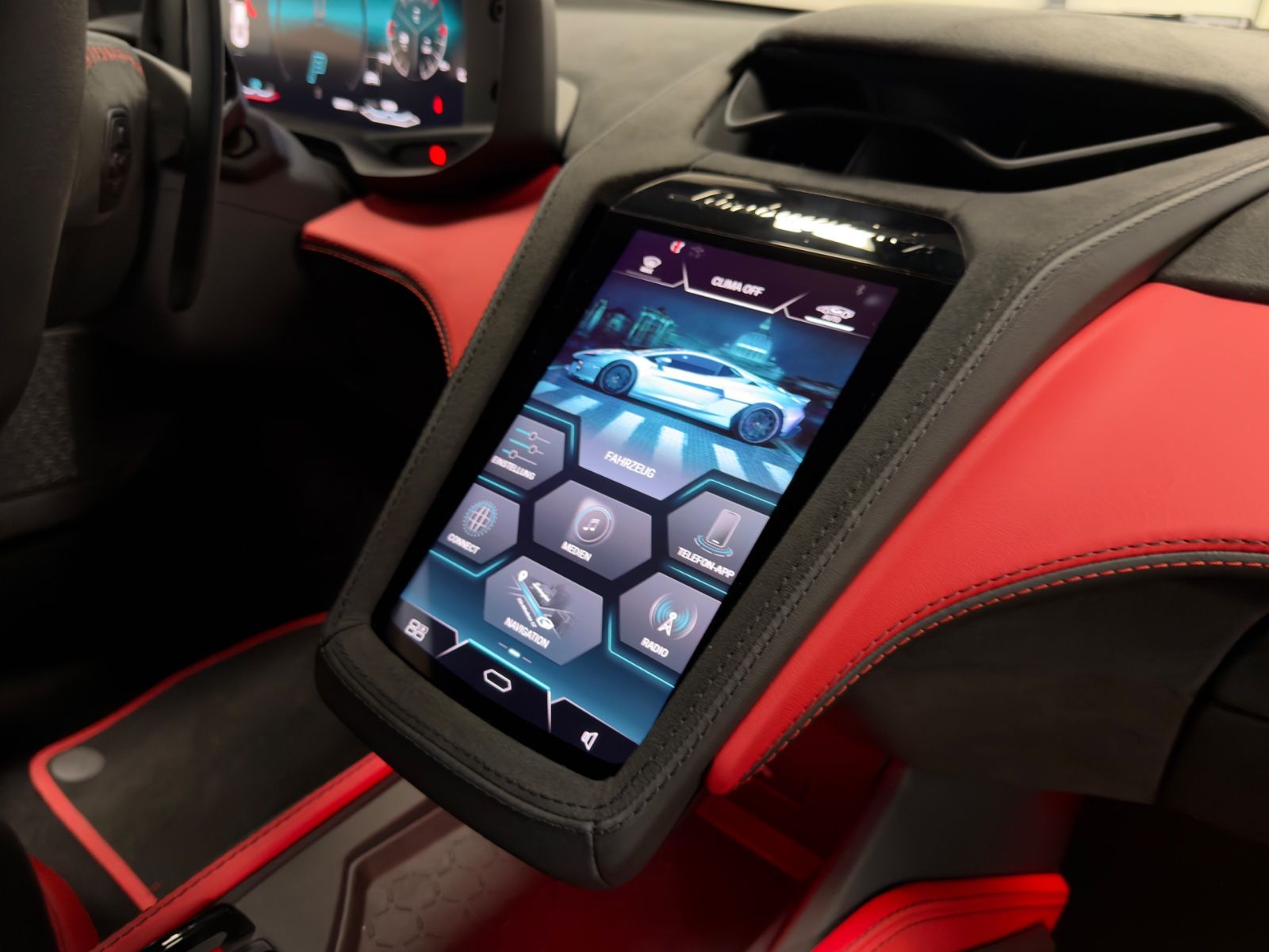 Fahrzeugabbildung Lamborghini TEMERARIO NERO SONUS P-DISPLAY LIFT PR26 READY!