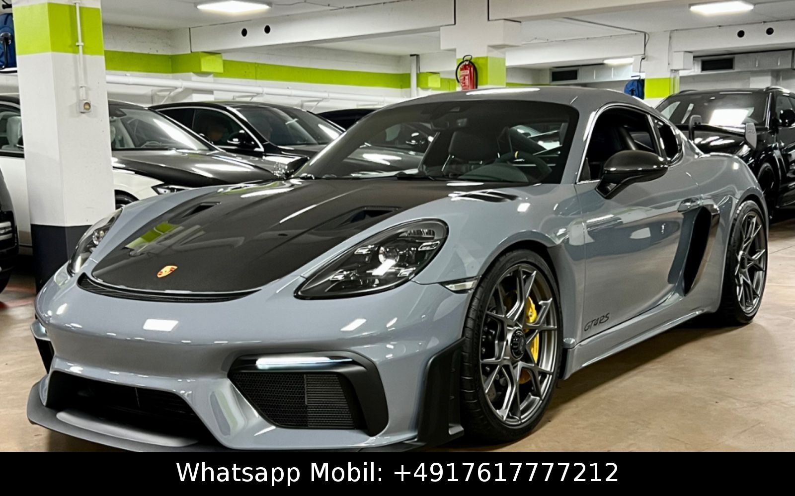 Fahrzeugabbildung Porsche CAYMAN GT4RS WEISSACH CLUBSPORT CERAMIC NEW!!!