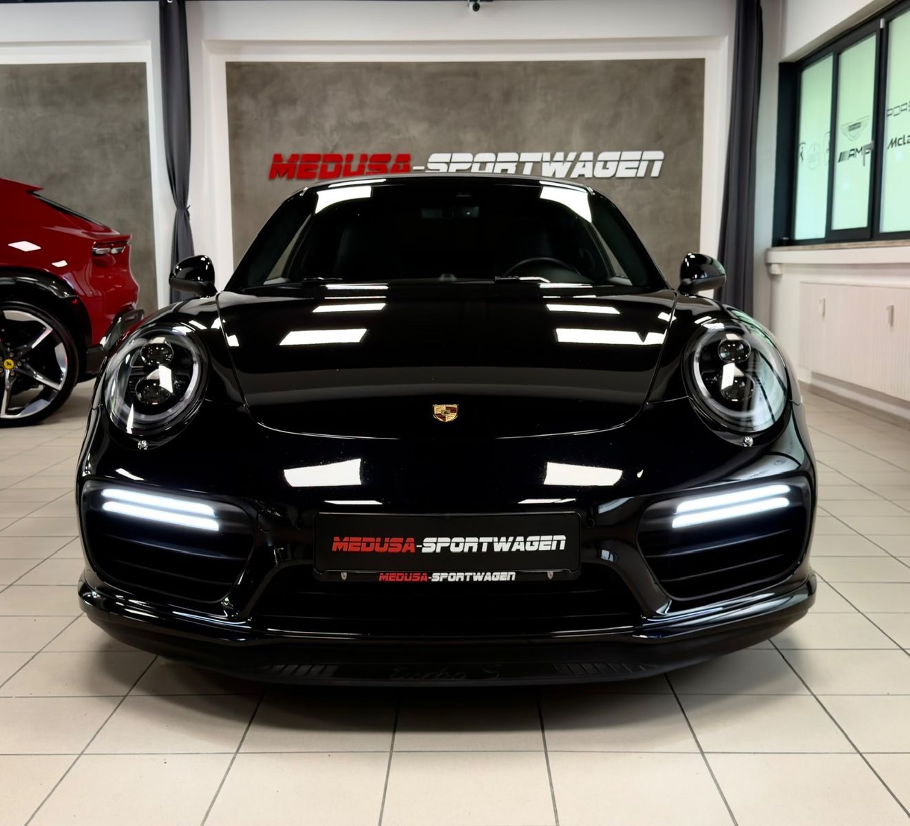 Fahrzeugabbildung Porsche 991 TURBO S FACELIFT CERAMIC CARBON BURMEST FULL