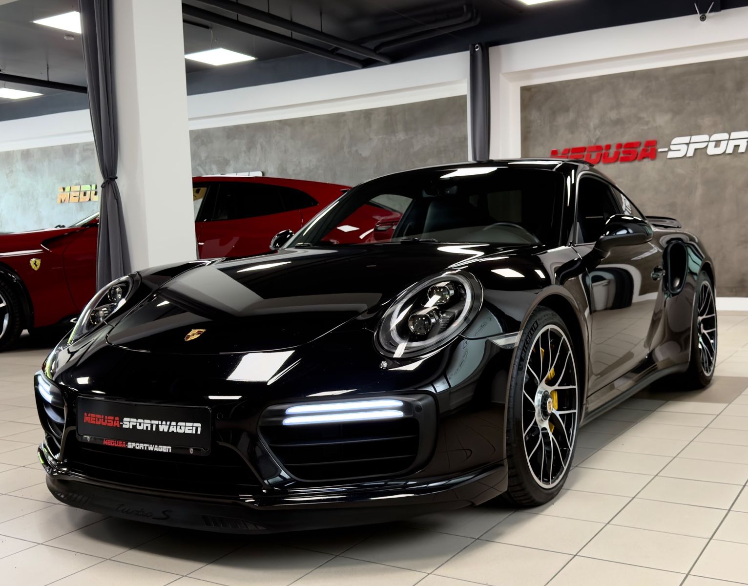 Fahrzeugabbildung Porsche 991 TURBO S FACELIFT CERAMIC CARBON BURMEST FULL