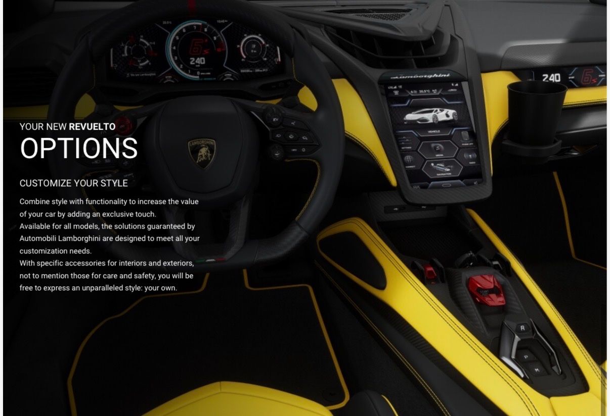 Fahrzeugabbildung Lamborghini REVUELTO AD PERSONAM CARBON SONUS LIFT 26 FULL!