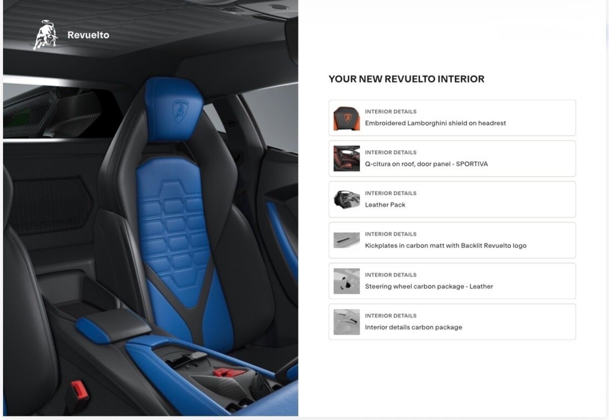 Fahrzeugabbildung Lamborghini REVUELTO VERDE EGERIA FULL CARBON HIGH SPEC FULL