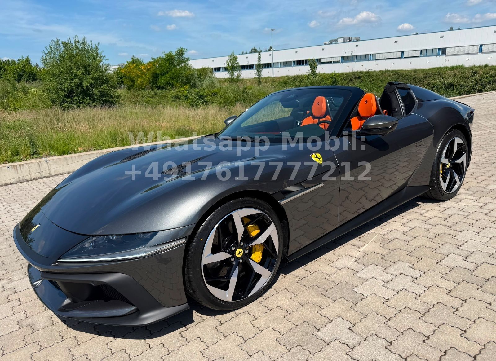 Ferrari 12 CILINDRI SPIDER ORANGEINT LIFT CARBON 26 FULL