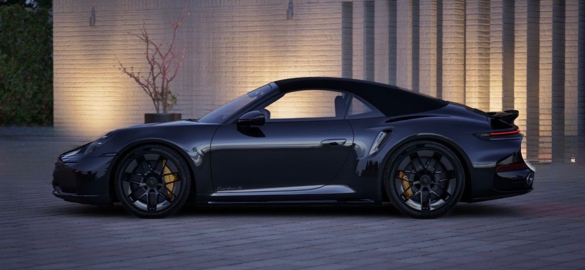 Fahrzeugabbildung Porsche 992 TURBO S CABRIO NEW MODELL CARBON LIFT FULL
